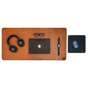 Mouse Pad & Desk Mat Combo