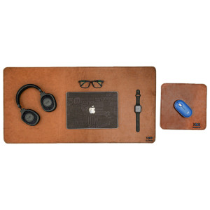 Mouse Pad & Desk Mat Combo